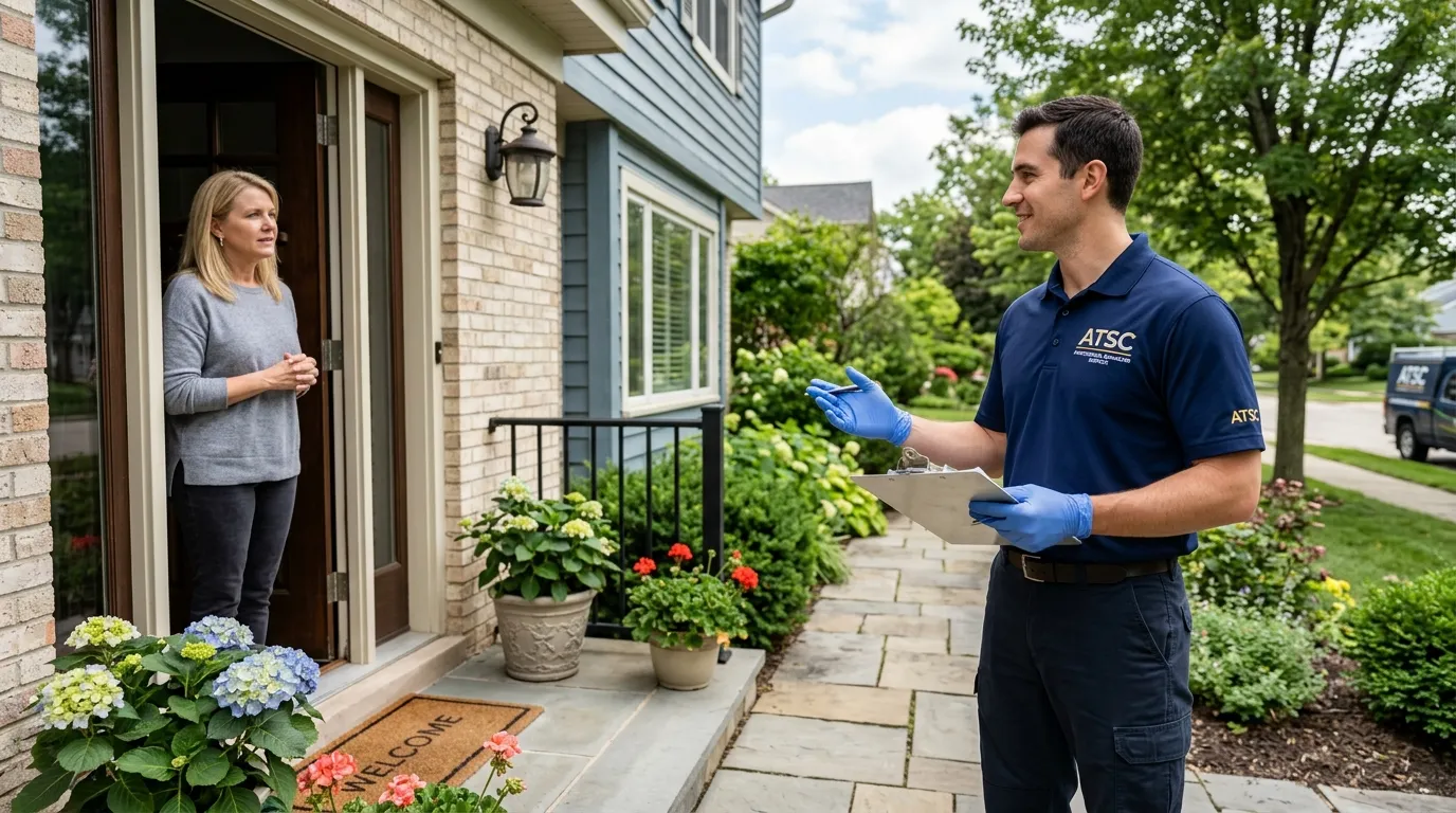 Certified trauma scene cleanup technicians serving Hugo